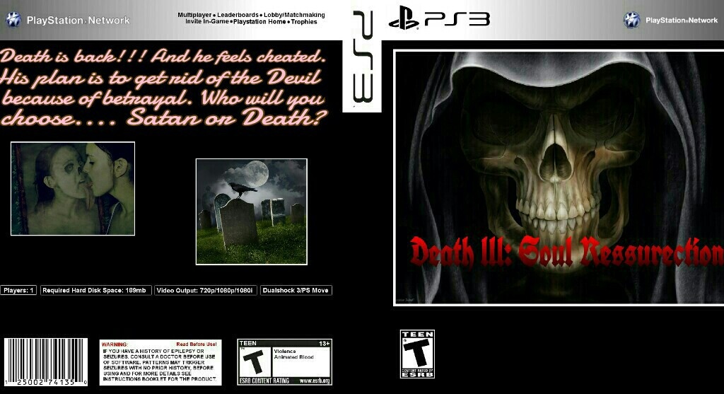Death lll: Soul Resurrection box cover
