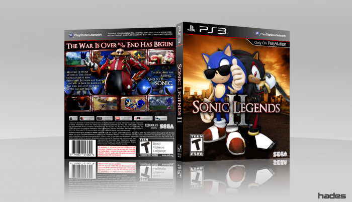 Sonic Legends 2 box art cover