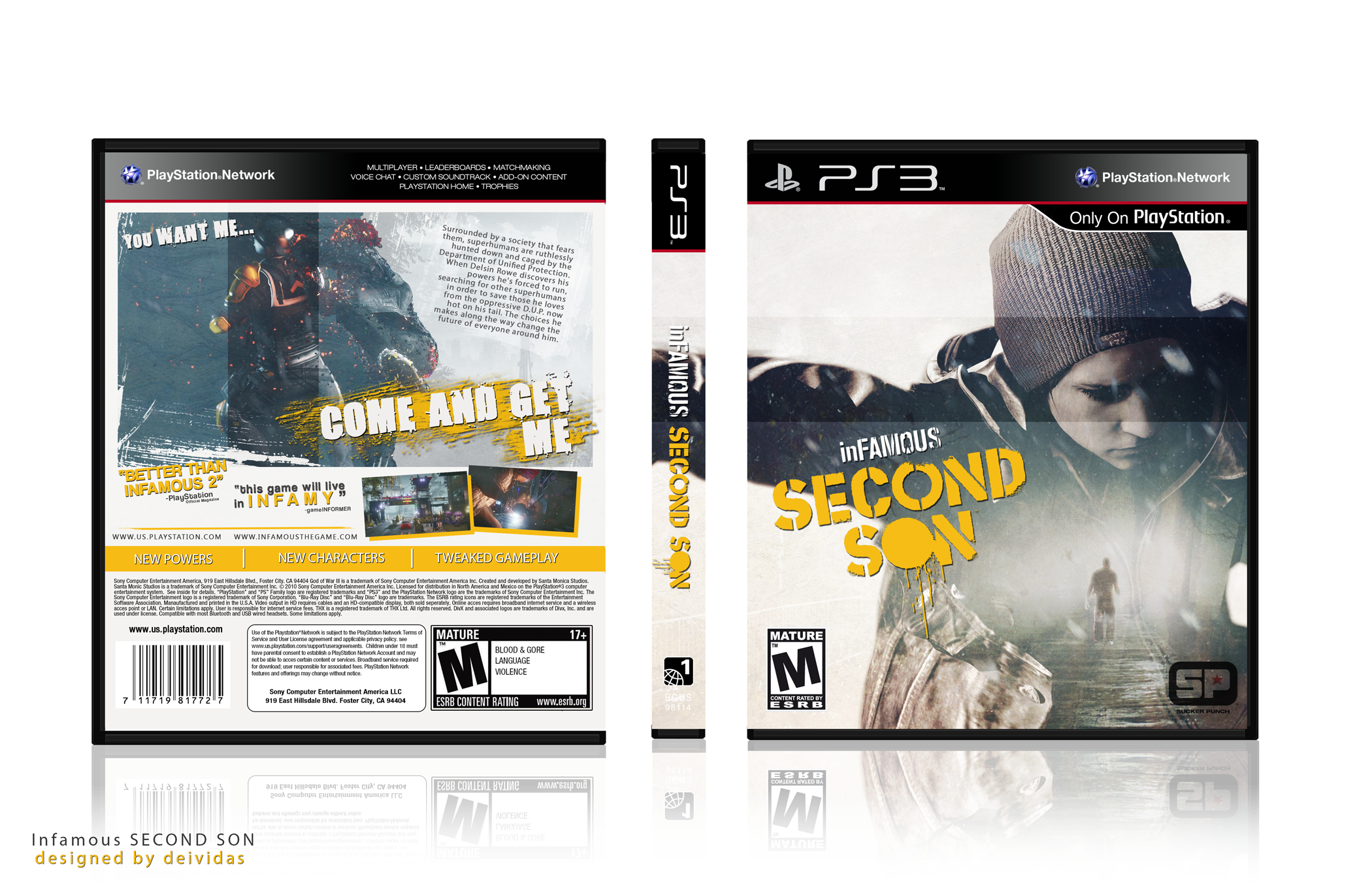 Infamous Second Son box cover