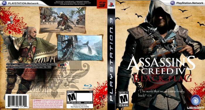Assassins Creed IV: Black Flag box art cover