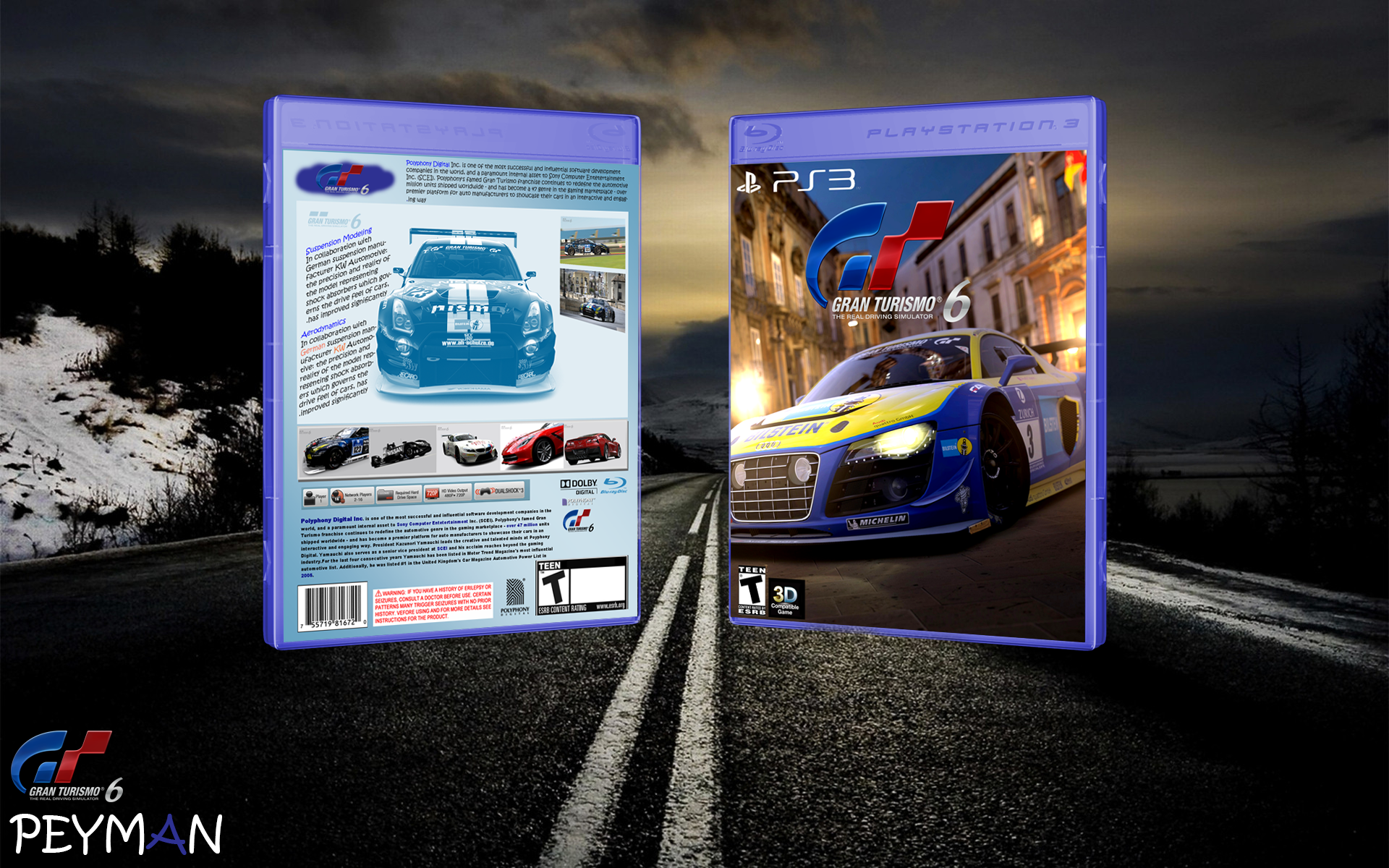 GT6 box cover