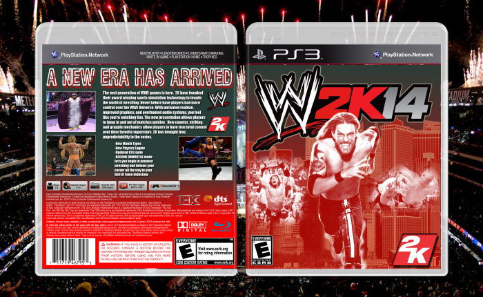WWE 2K14 box art cover
