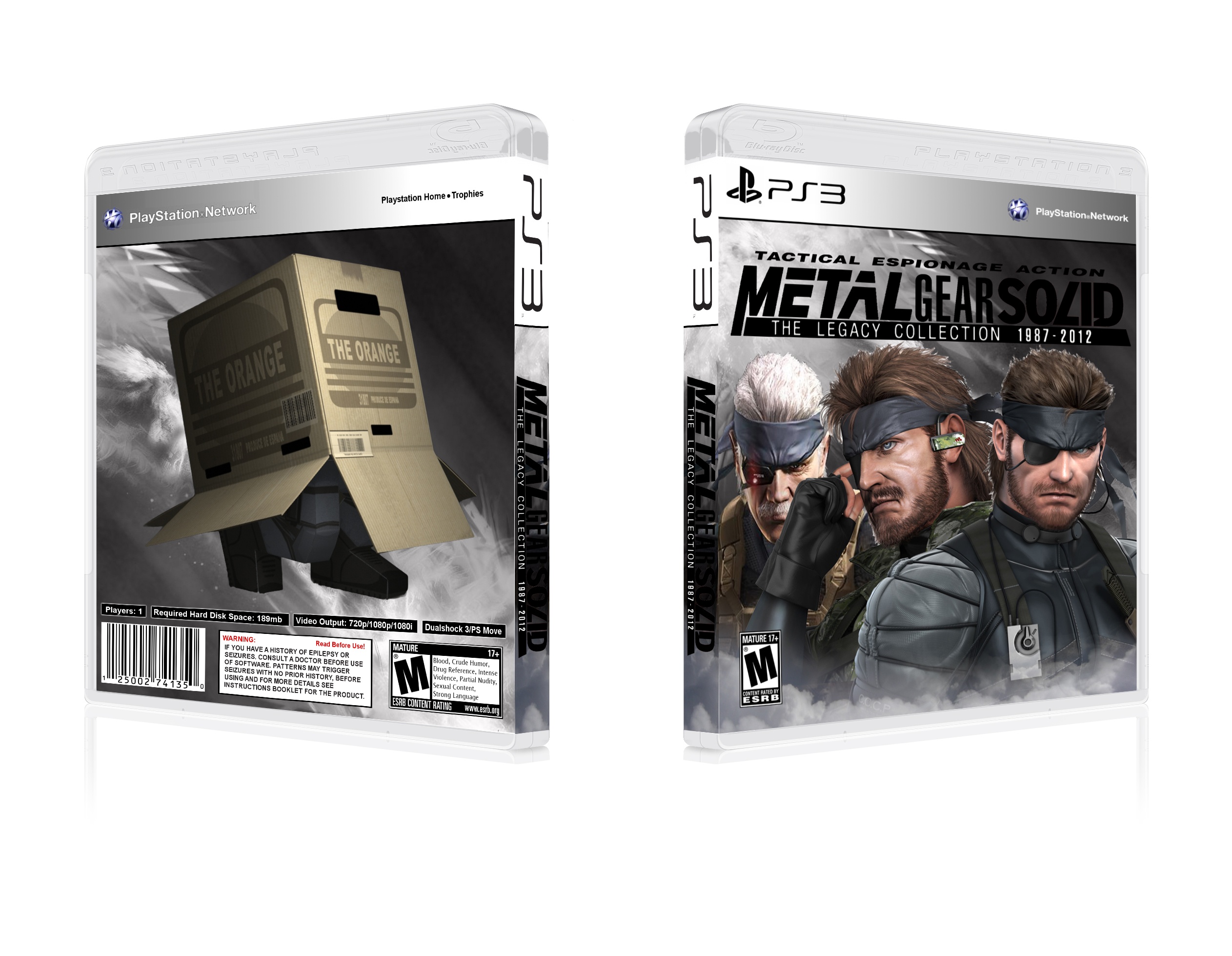 Metal Gear Solid: Legacy Collection box cover