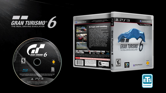 Gran Turismo 6 box art cover