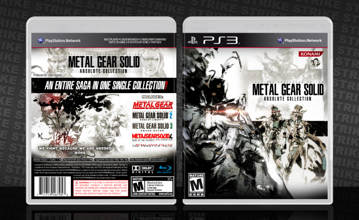 Metal Gear Solid: Absolute Collection box art cover