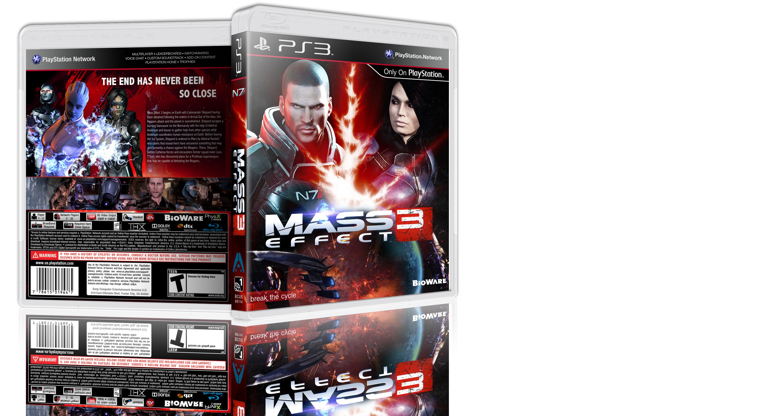 Mass Effect 3 V1 box cover