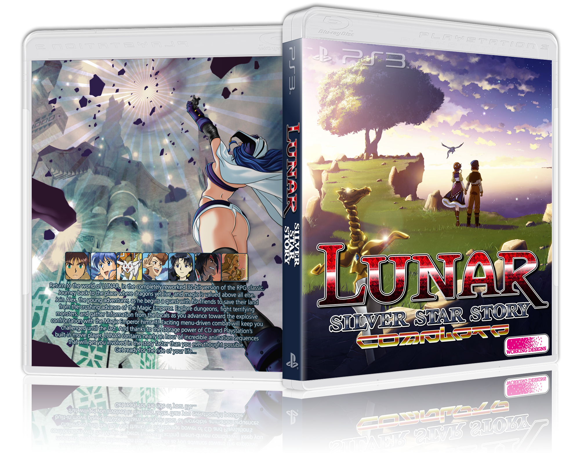 Lunar: Silver Star Story box cover