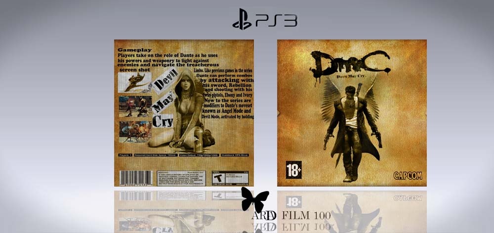DMC : DEVIL MAY CRY box cover