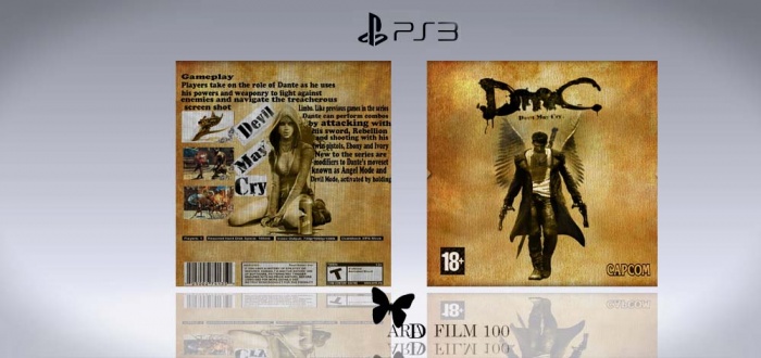 DMC : DEVIL MAY CRY box art cover