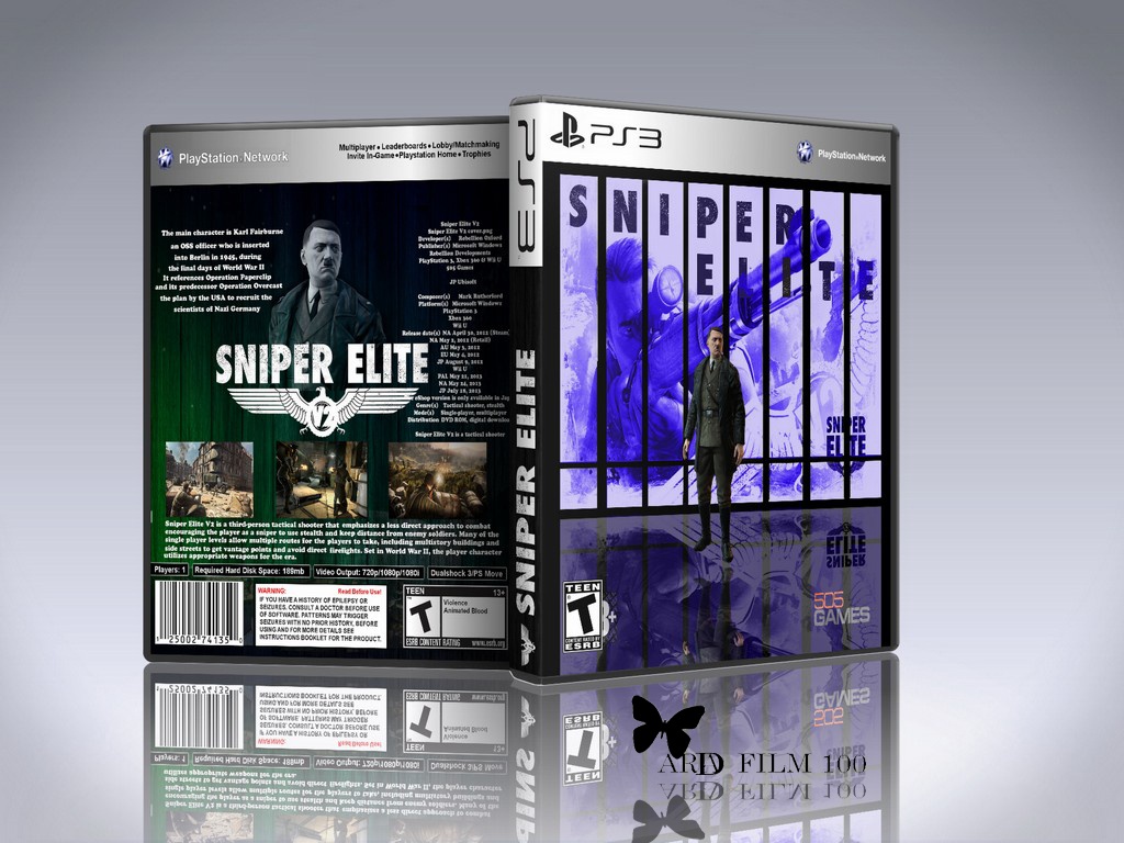 Sniper Elite V2 box cover
