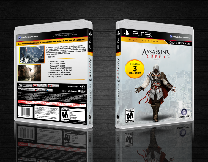 Assassian's Creed HD Collection box art cover