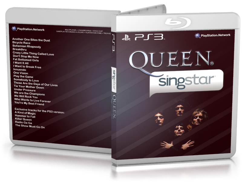 SingStar: Queen box cover