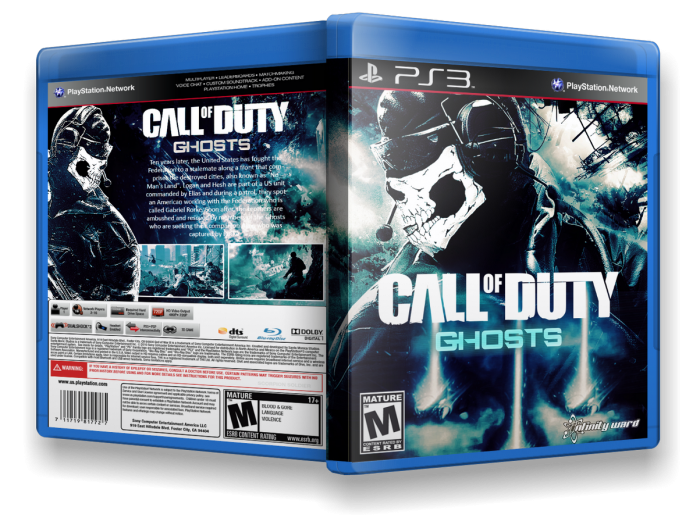 Call of Duty Ghosts box art cover