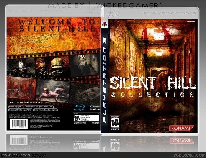 Silent Hill Collection box art cover
