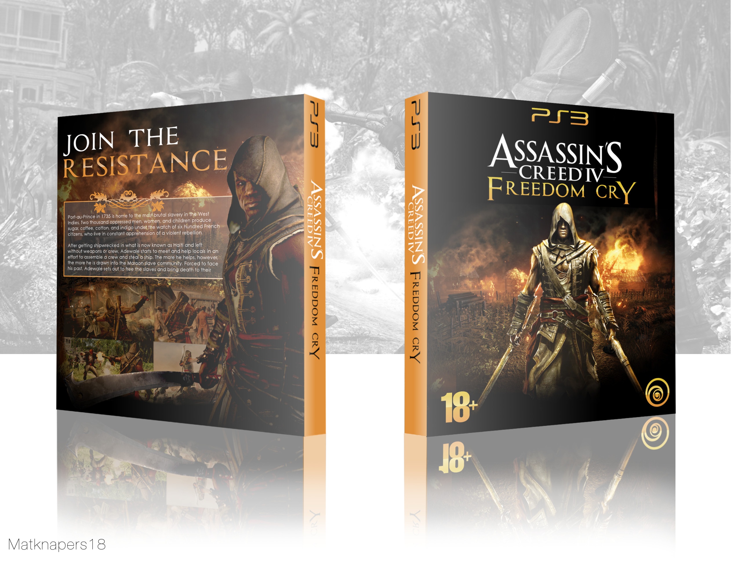 Assassin's Creed IV: Freedom Cry box cover
