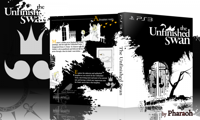 The Unfinished Swan box art cover