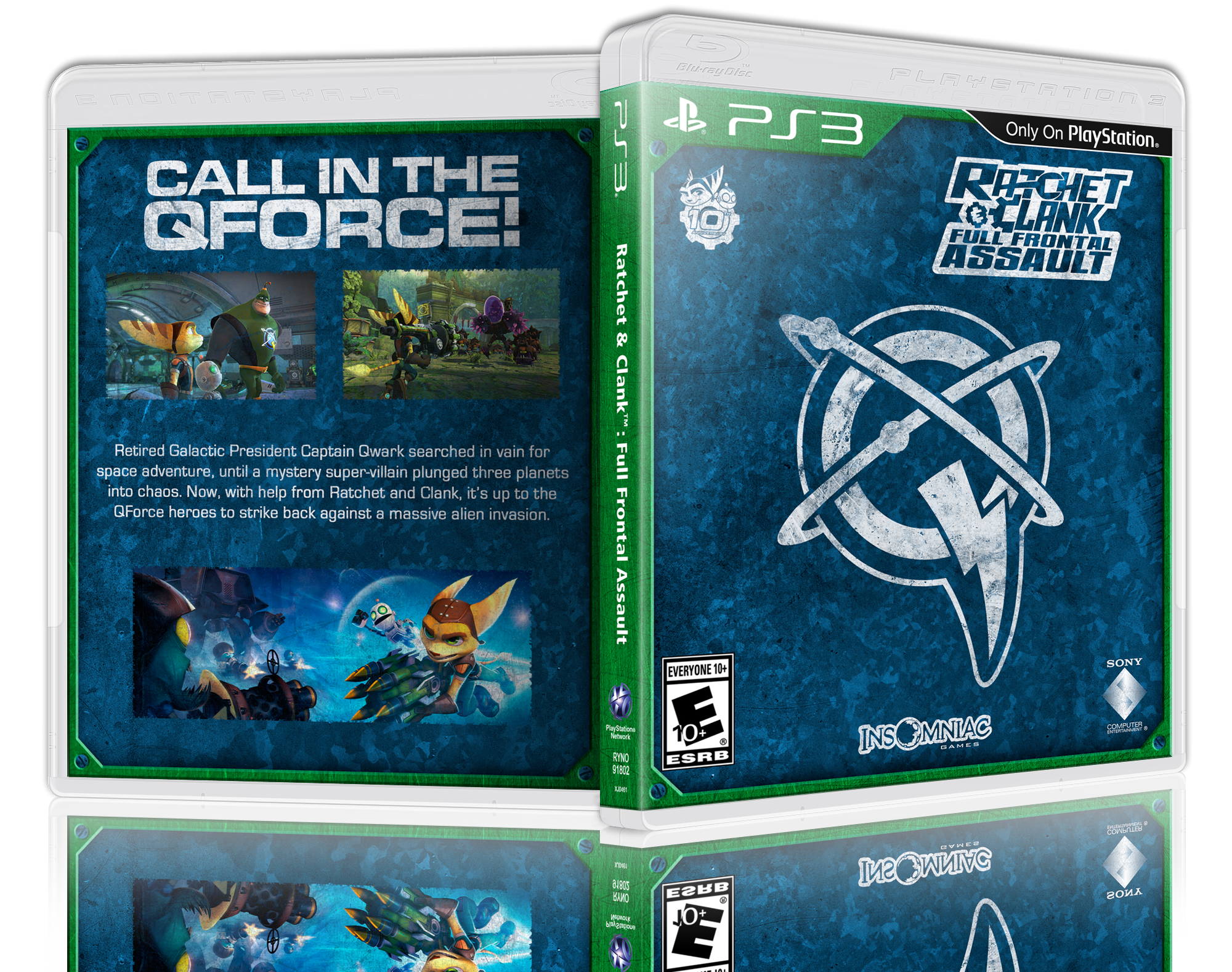 Ratchet & Clank: Full Frontal Assault box cover