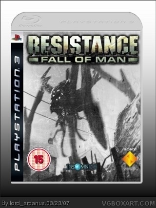 Resistance: Fall of Man box art cover