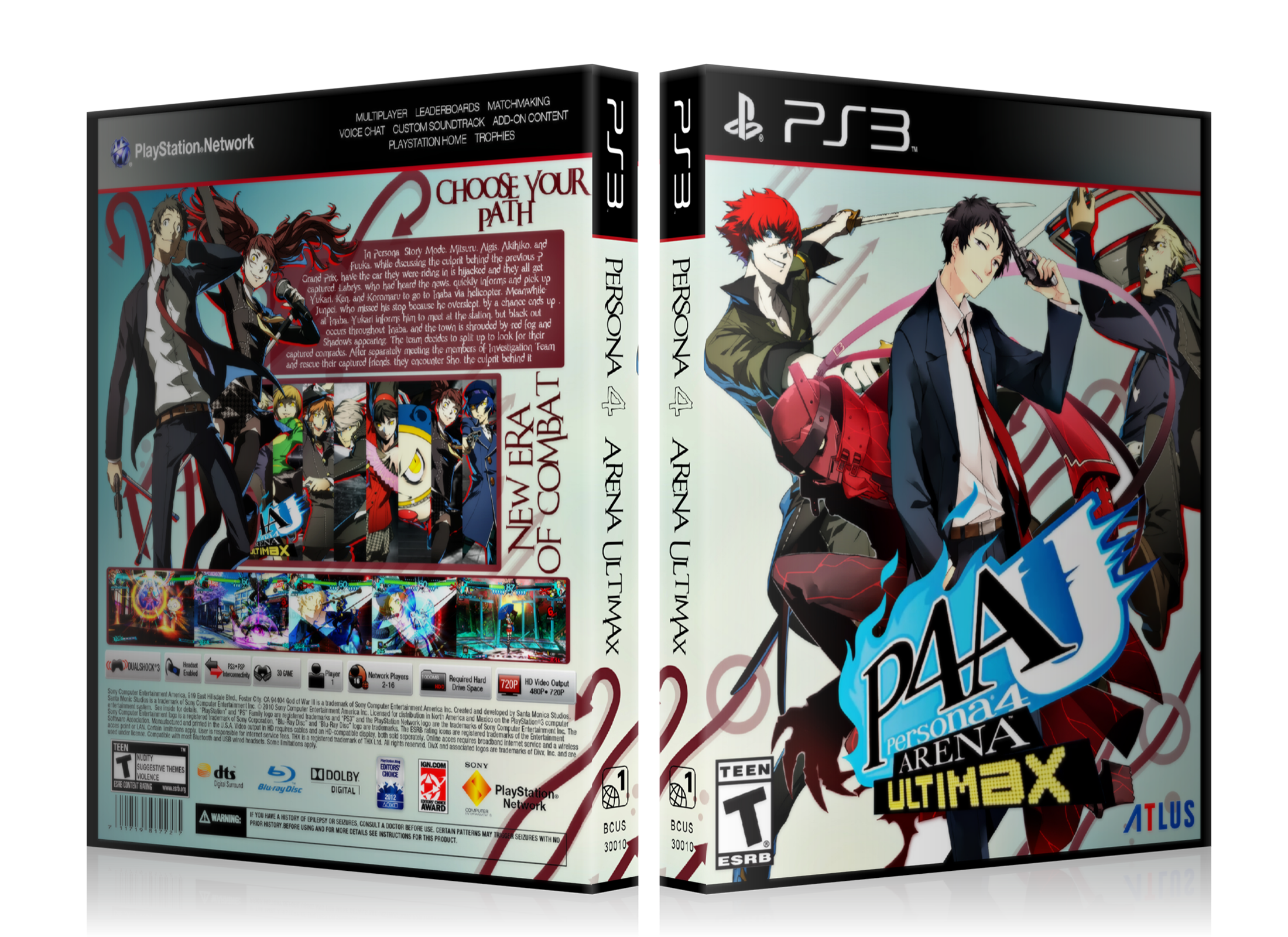 Persona 4 Arena Ultimax box cover
