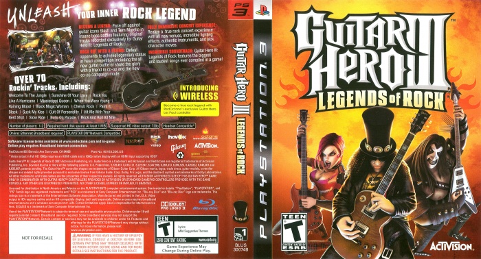 Guitar Hero 3 box art cover