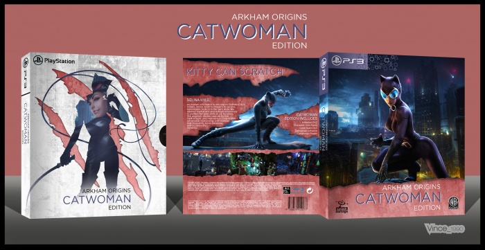 Batman: Arkham Origins - Catwoman Edition box art cover