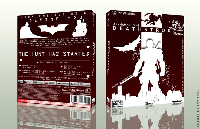 Batman: Arkham Origins - Deathstroke Edition box art cover
