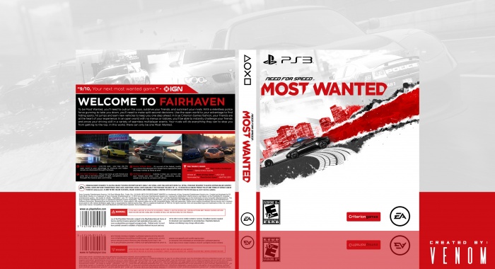 Need For Speed: Most Wanted box art cover