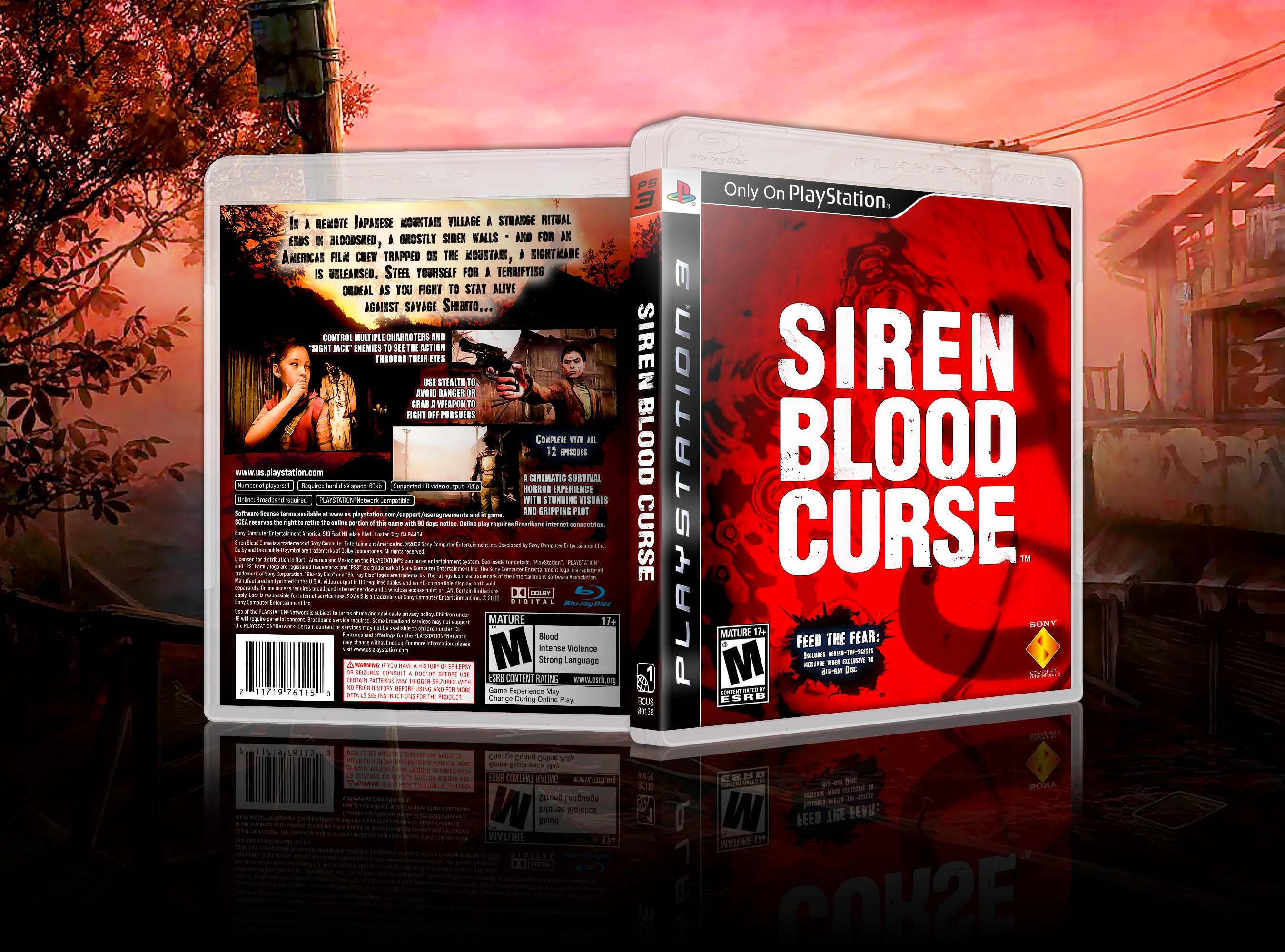 Siren: Blood Curse box cover