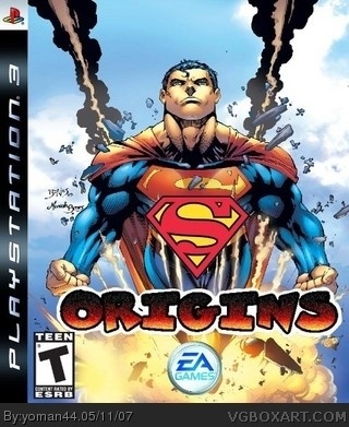 Superman Origins box cover