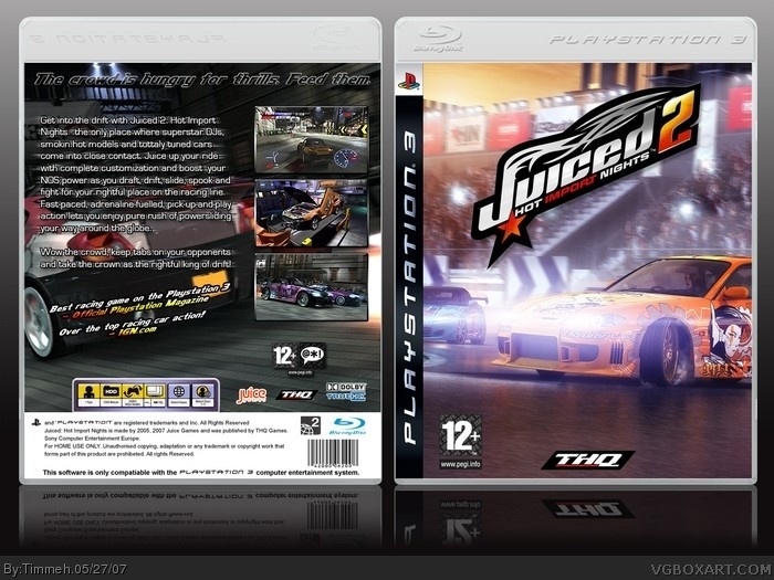 Juiced 2: Hot Import Nights box art cover