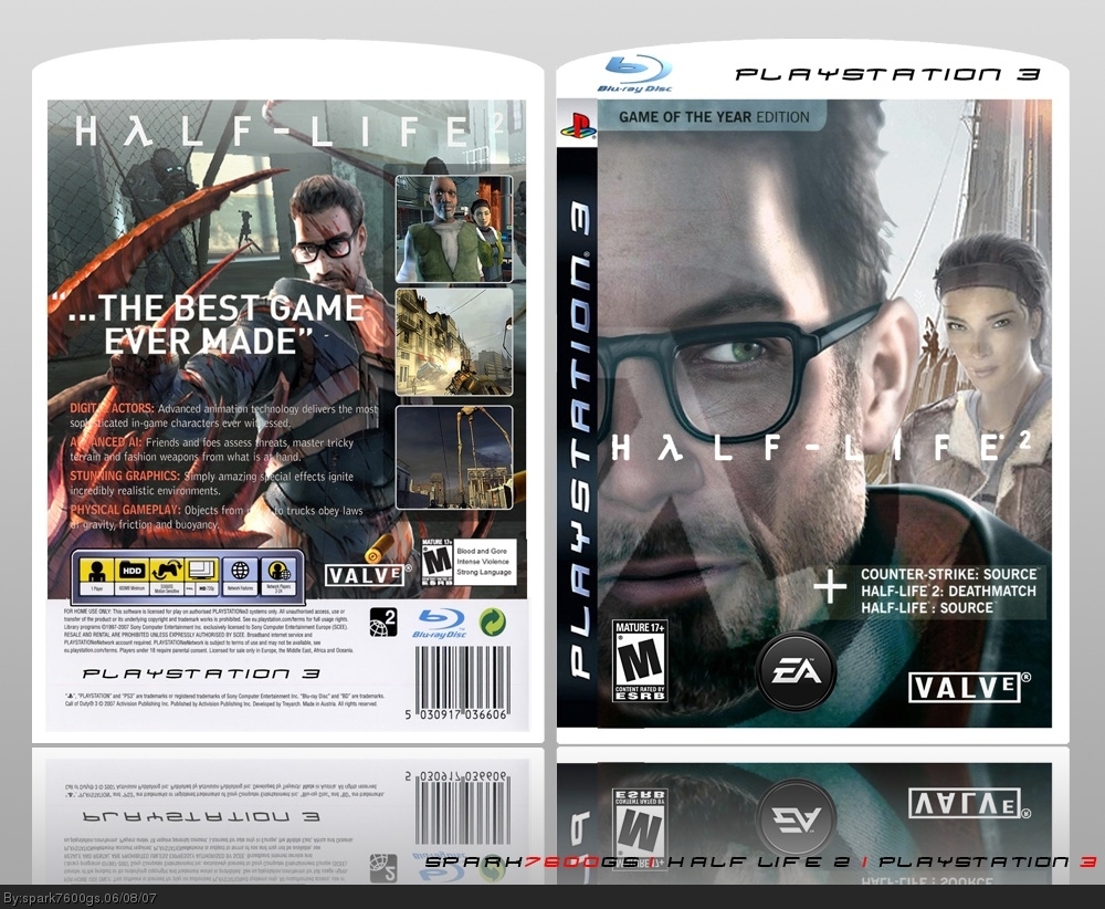 Half-Life 2 box cover