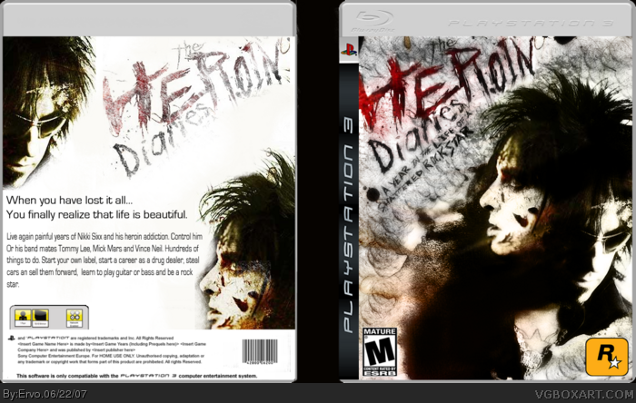 Heroin Diaries box art cover