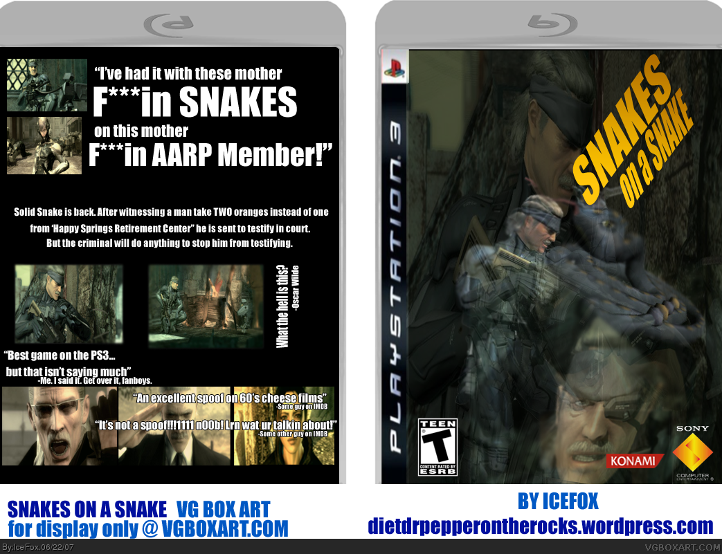 Snakes on a Snake box cover