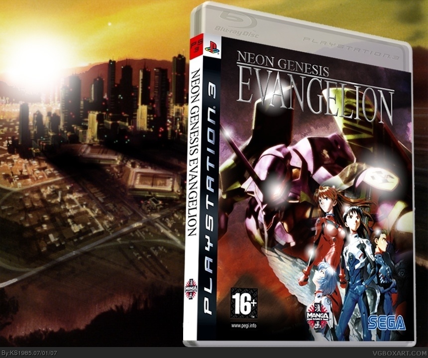 Neon Genesis Evangelion box cover