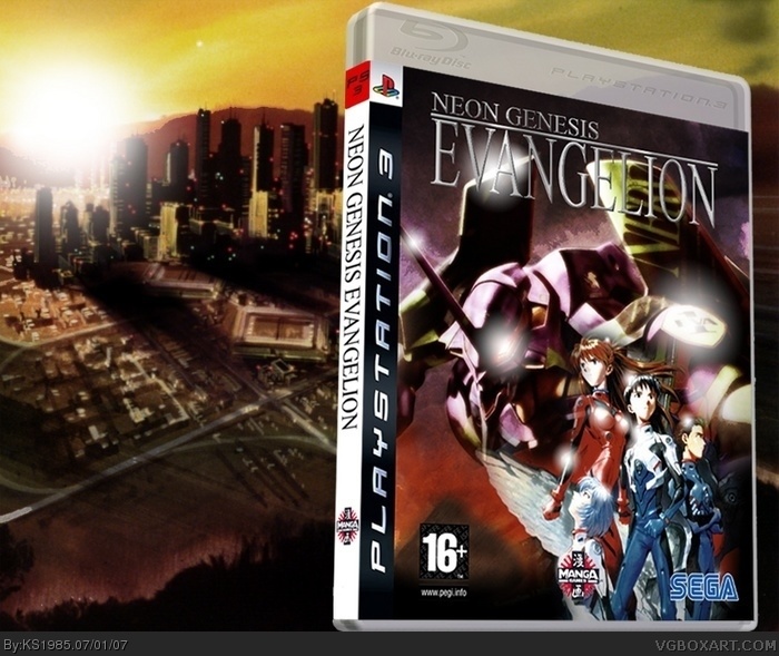 Neon Genesis Evangelion box art cover