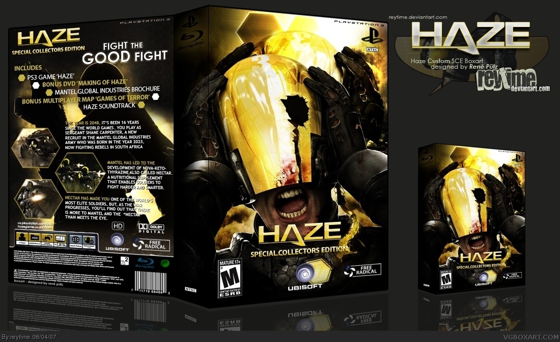 Haze Limited Collecter's Edition box cover
