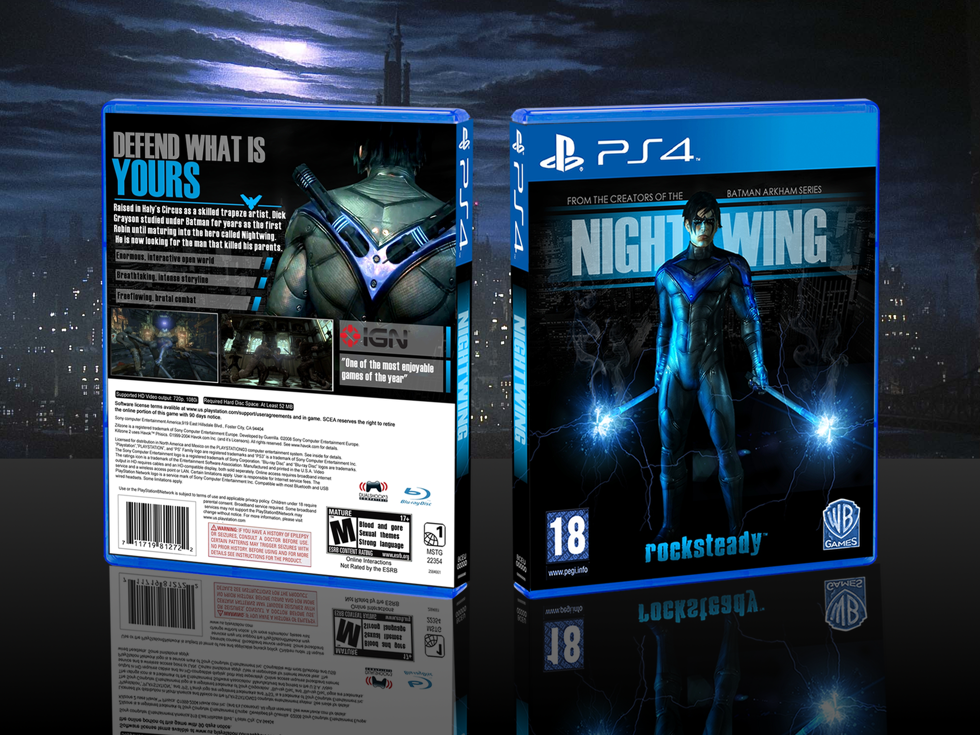 NightWing box cover