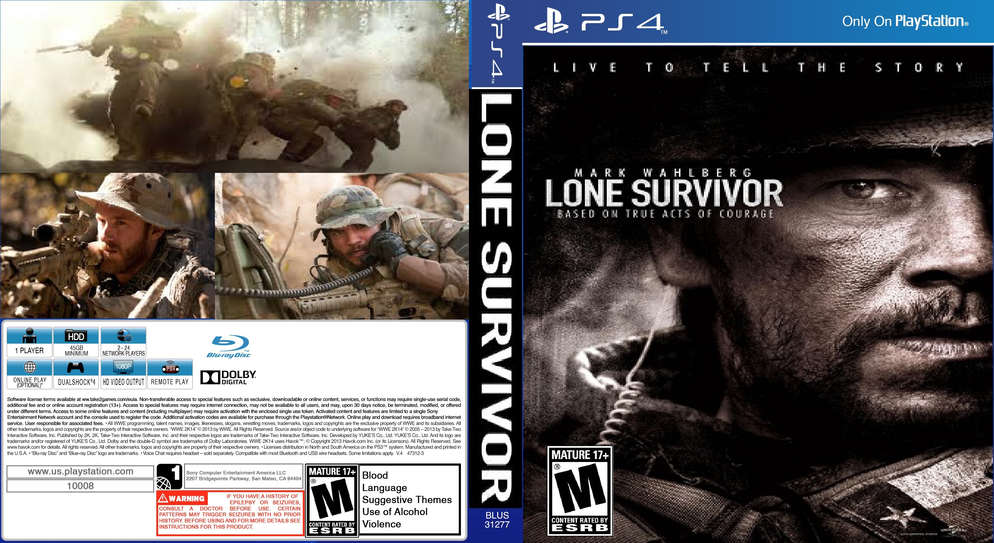Lone Survivor box cover