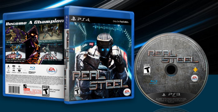 Real Steel: The Video Game box art cover