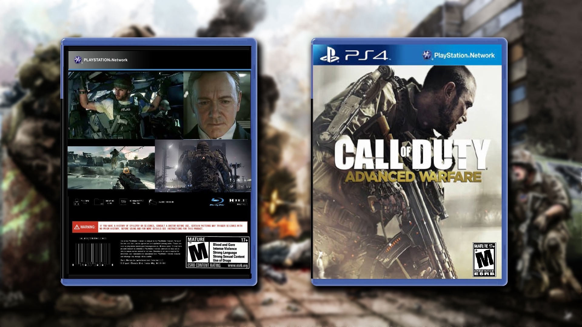 Call of Duty:Advanced Warfare box cover