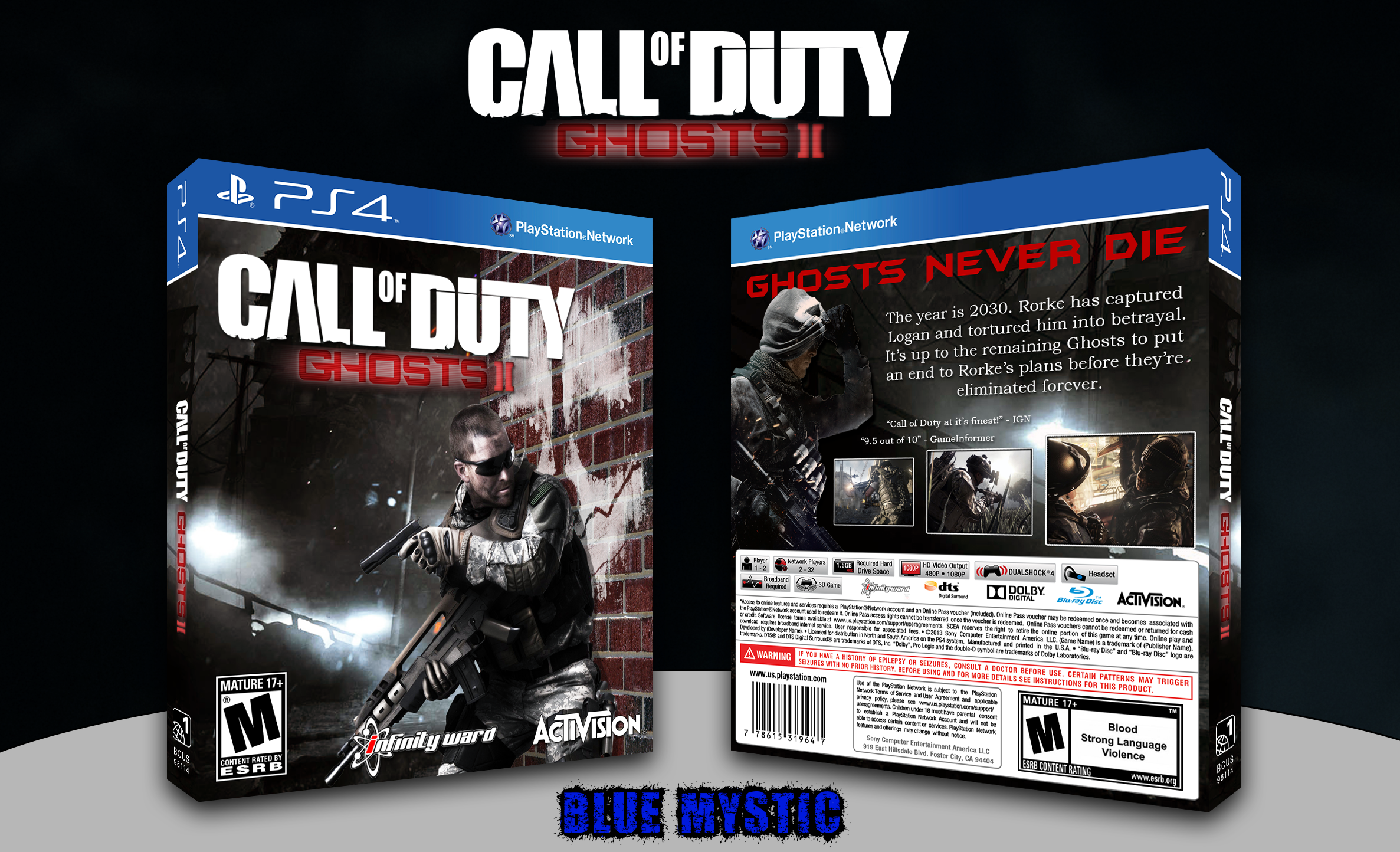 Call of Duty: Ghosts II box cover