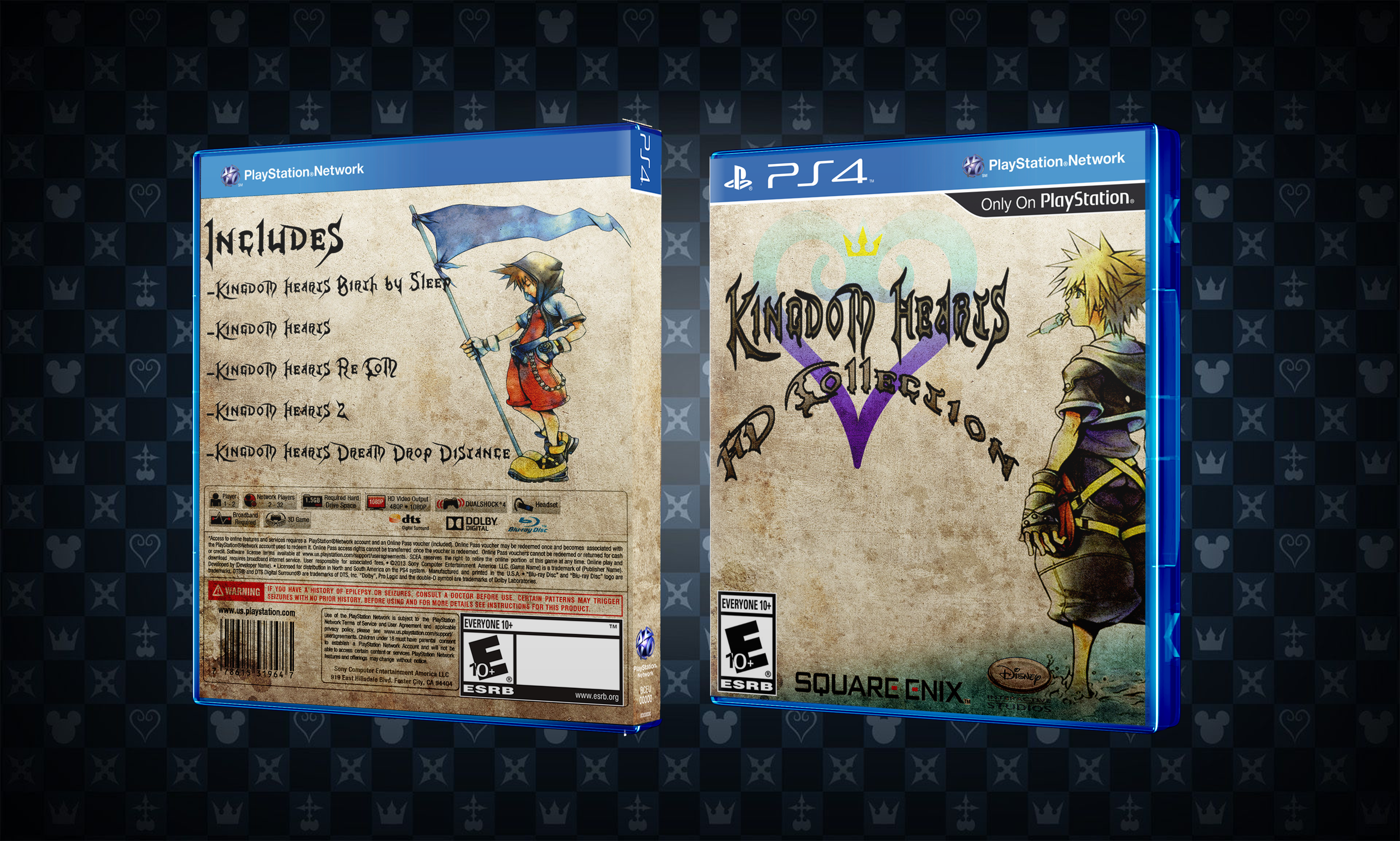Kingdom Hearts HD Collection box cover