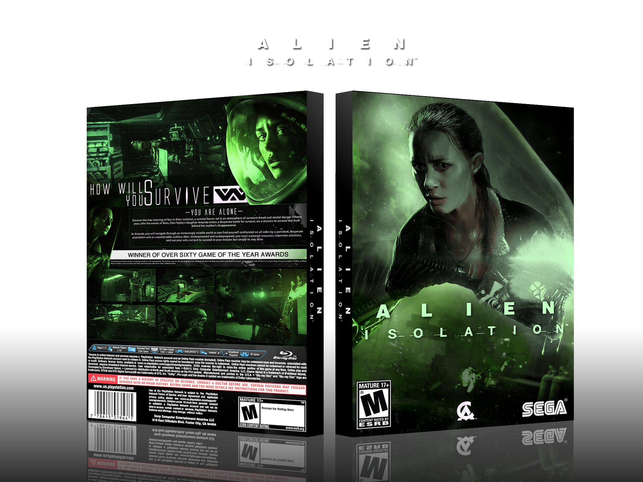 Alien Isolation box cover