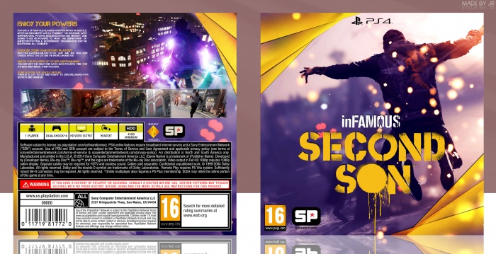 InFamous - Second Son box art cover