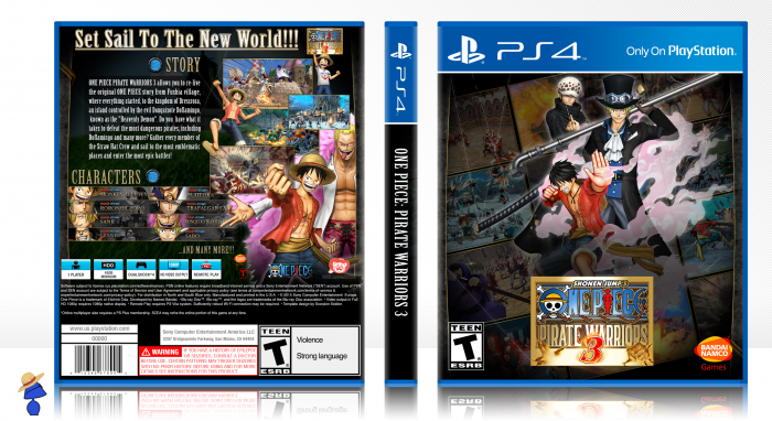 One Piece: Pirate Warriors 3 box art cover