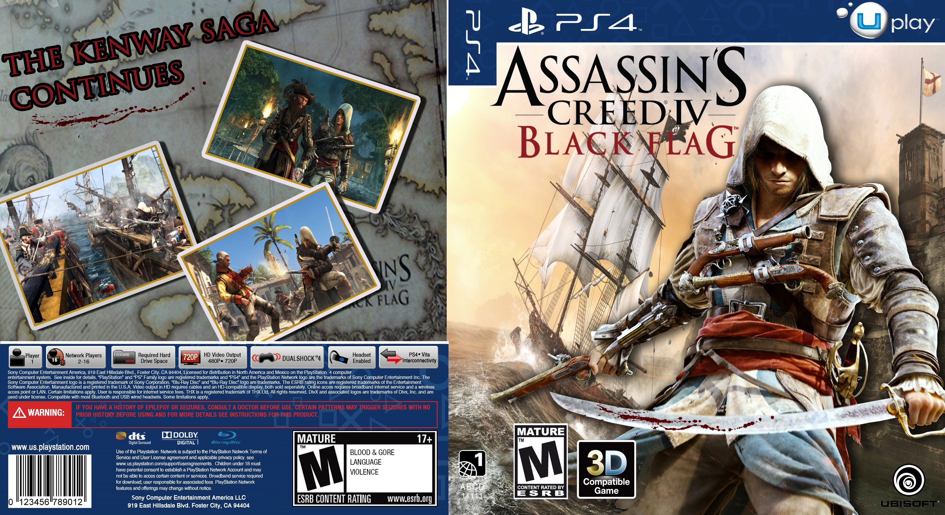 Assassins Creed IV: Black Flag box cover