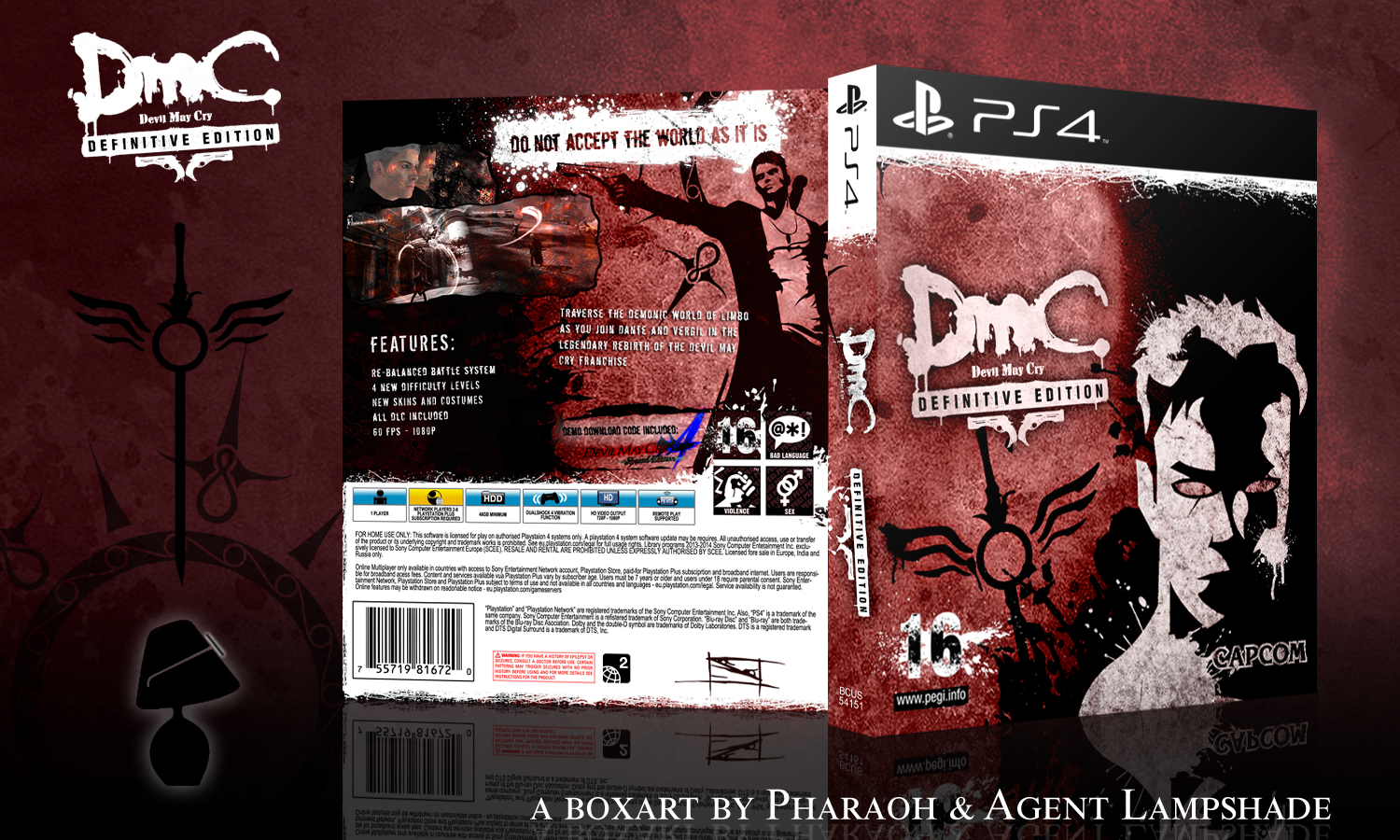 DMC: Devil May Cry - Definitive Edition box cover