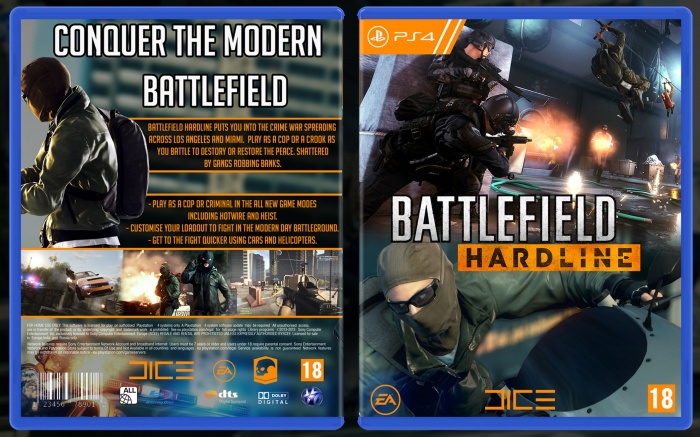 Battlefield HardLine box art cover