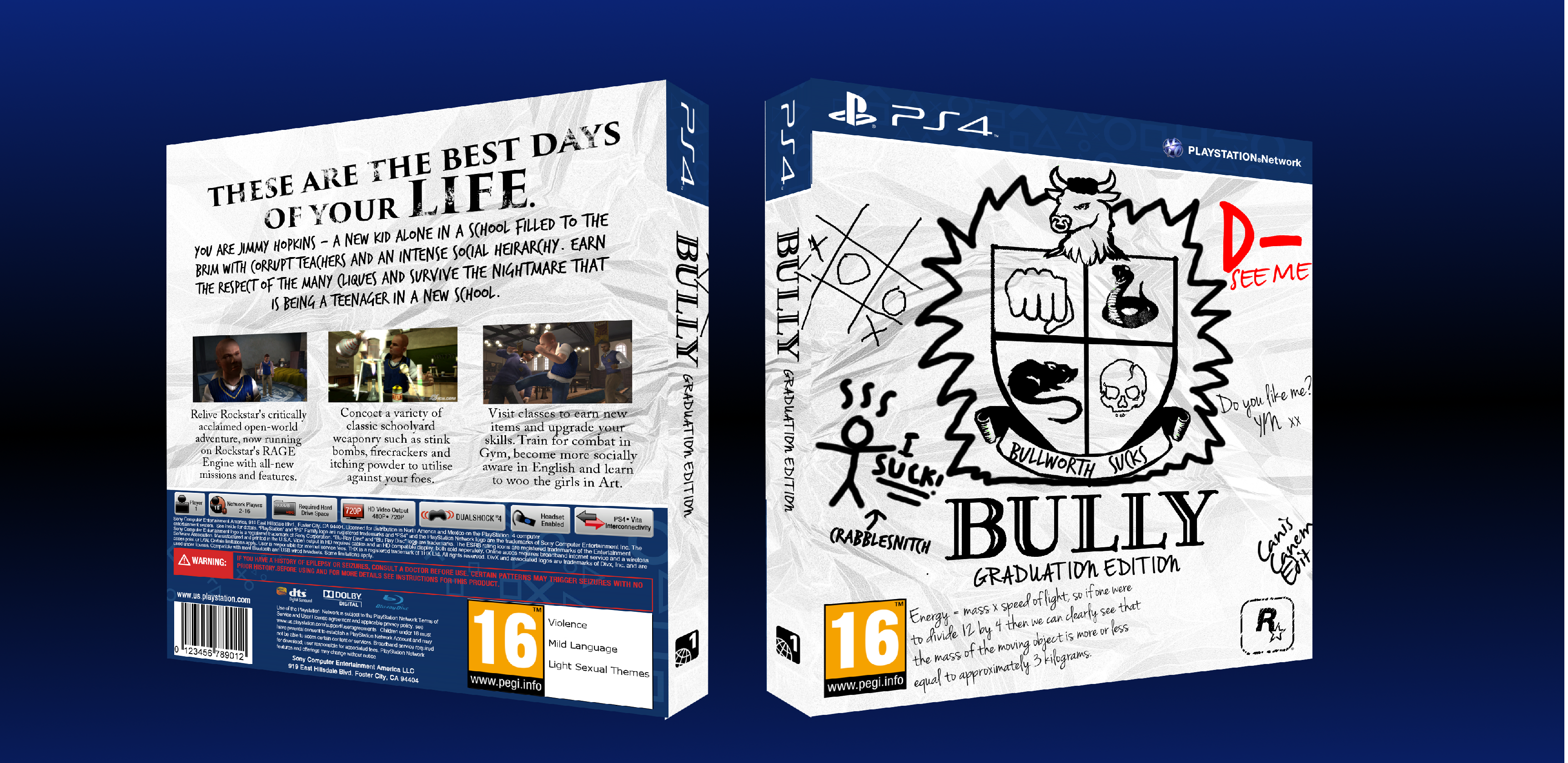 Bully: Graduation Edition box cover