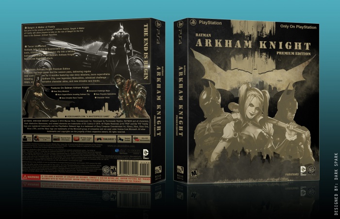Batman: Arkham Knight Premium Edition box art cover